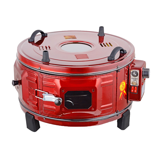 Elektrische ronde oven met thermostaat