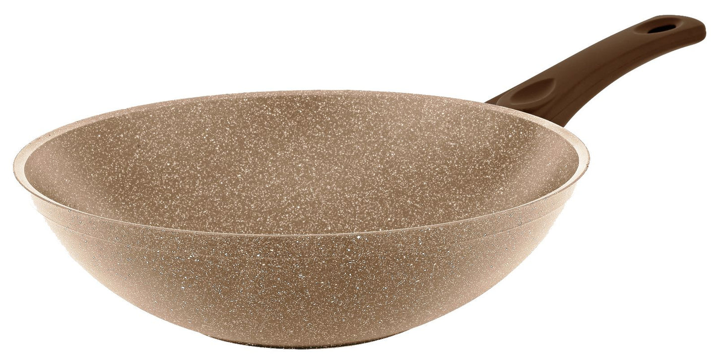 Granitbeschichtete Wokpfanne 28cm